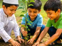শিশুদের বৃক্ষ রোপণ